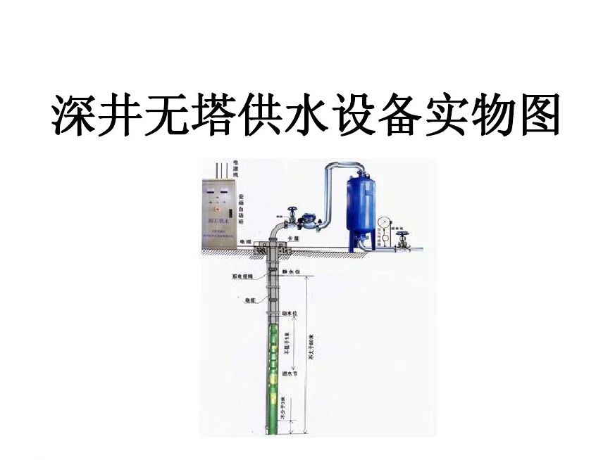 高州市井泵无塔式供水设备